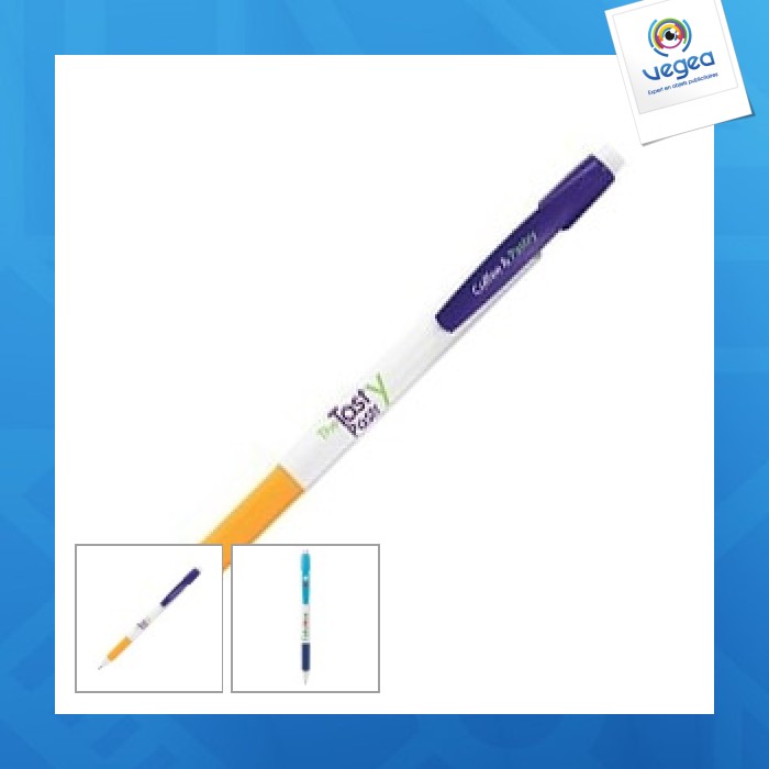 Click-grip media pencils