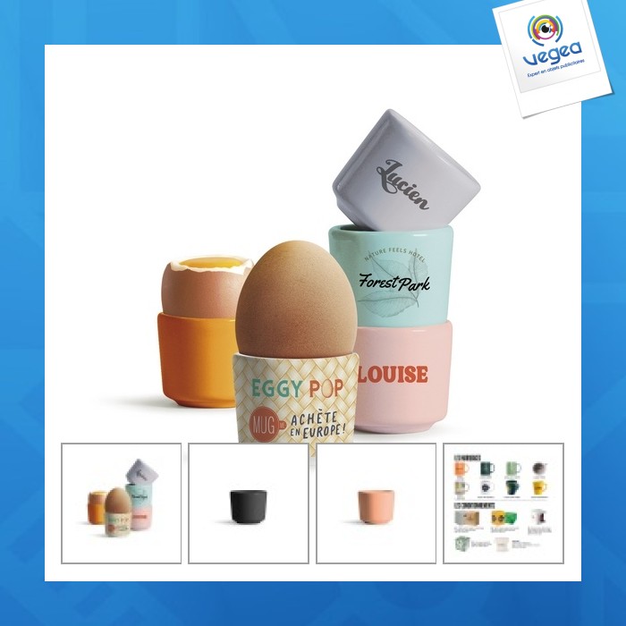 Coloured eggcup