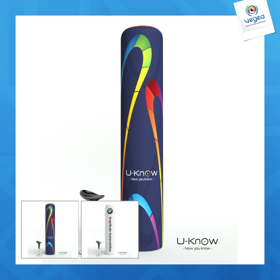 Column 280x60cm with integrated inflator