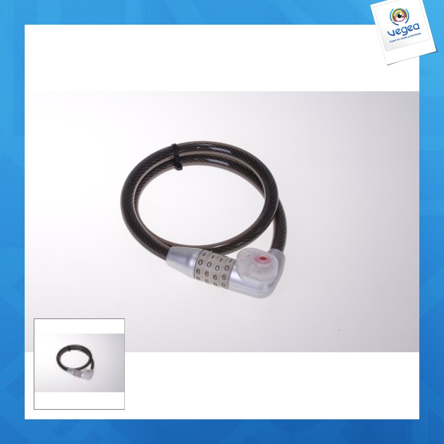 Combination lock 4 anneaux 80/12 avec de la lumièr