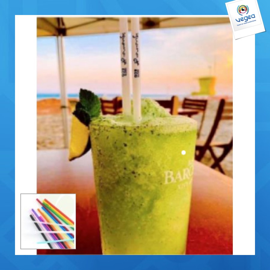 Compostable straw 6mm