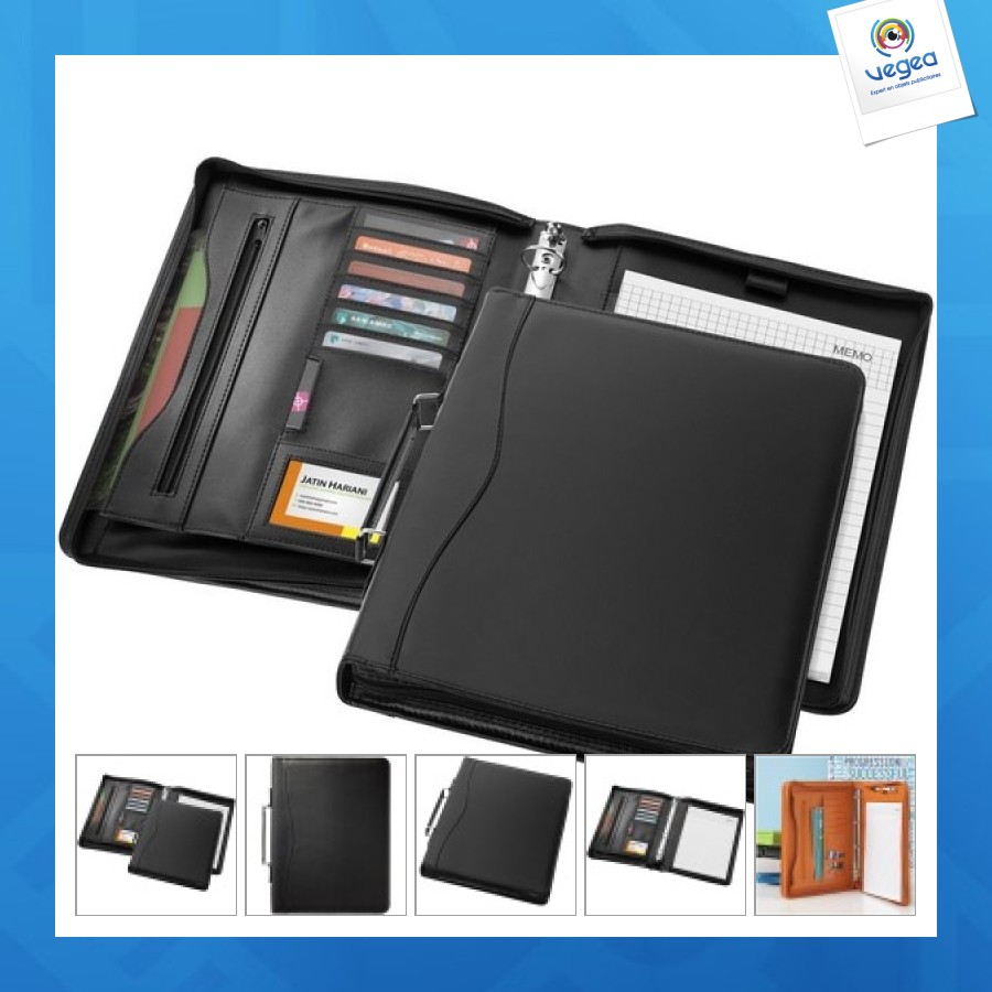 Conference folder a4 ebony