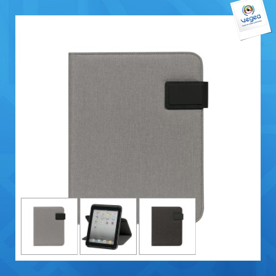 Conférencier porte-bloc en microfibre