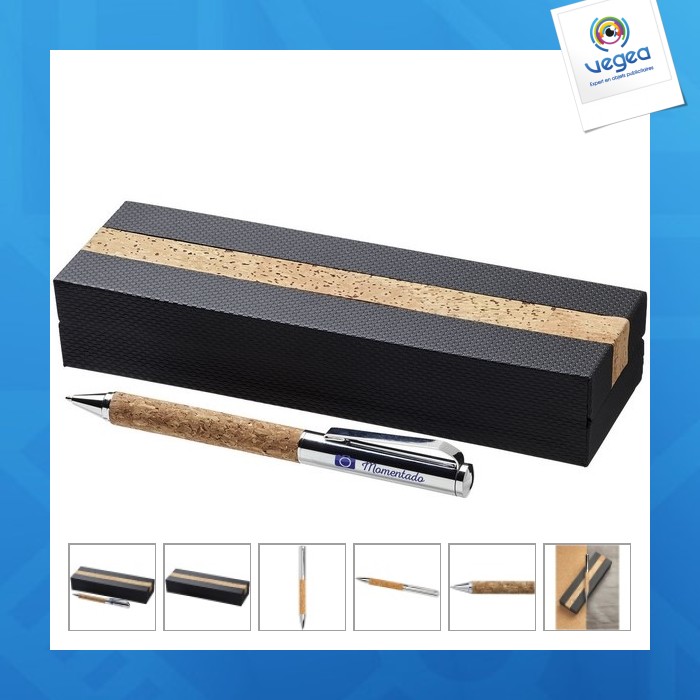 Cork ballpoint pen