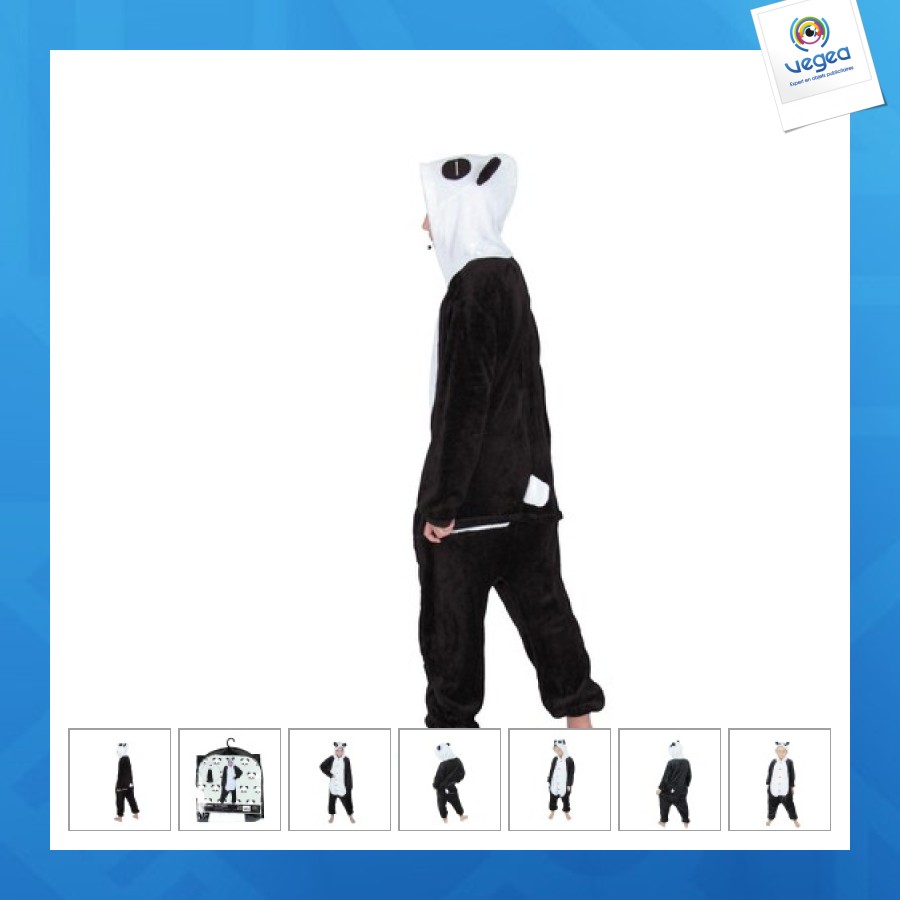 Costume kigurumi panda child t 11/14 years