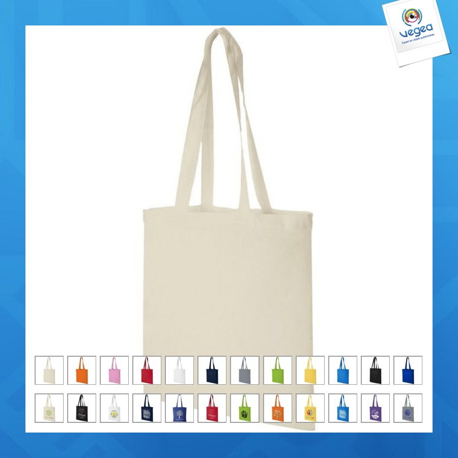 Cotton shopping bag - classic tote bag 