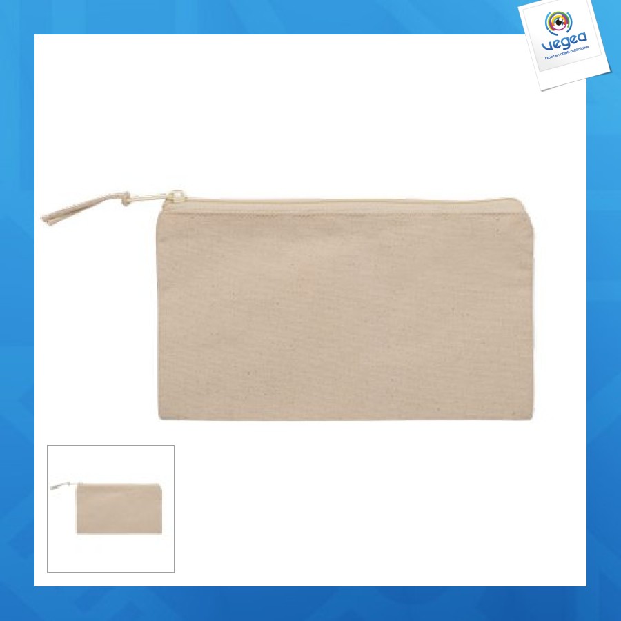Cotton toilet bag