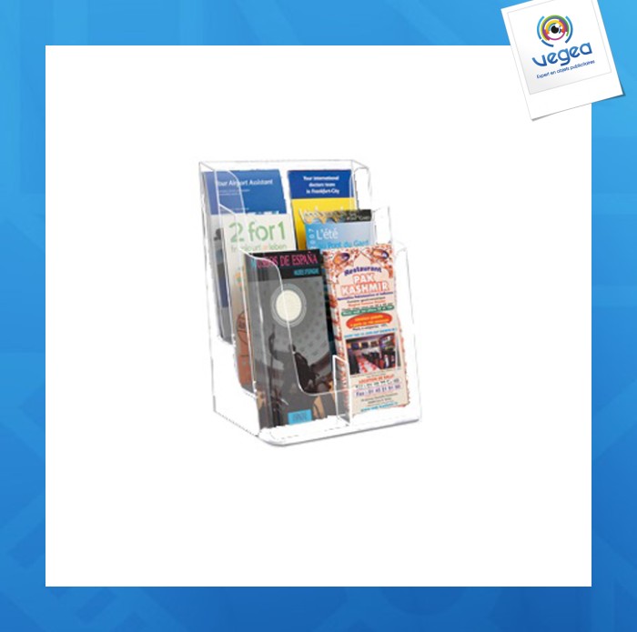 Counter brochure holder 6 shelves 1/3.a4