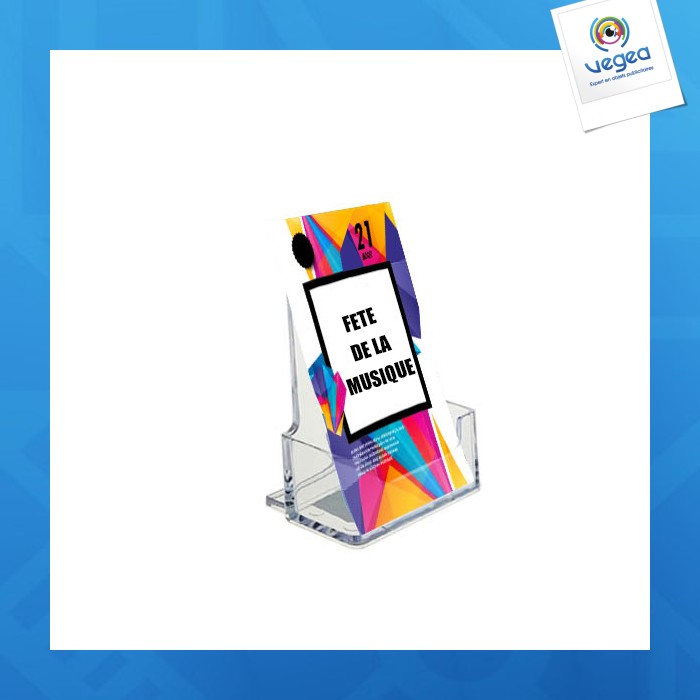 Counter visiting card holder 1 case 57mm height