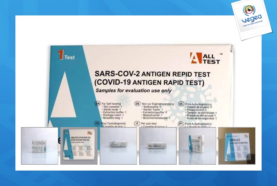 Covid-19 antigenic self-test by nasal swab x1