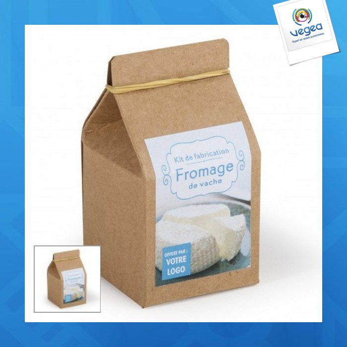 Cow's milk cheese kraft mini-gastronomy gift set