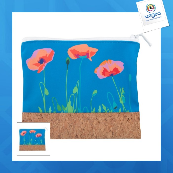 Creabeauty cork s toiletry bag