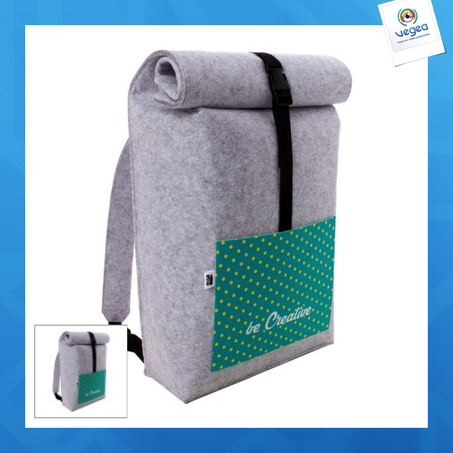 Creafelt back tailor-made backpack