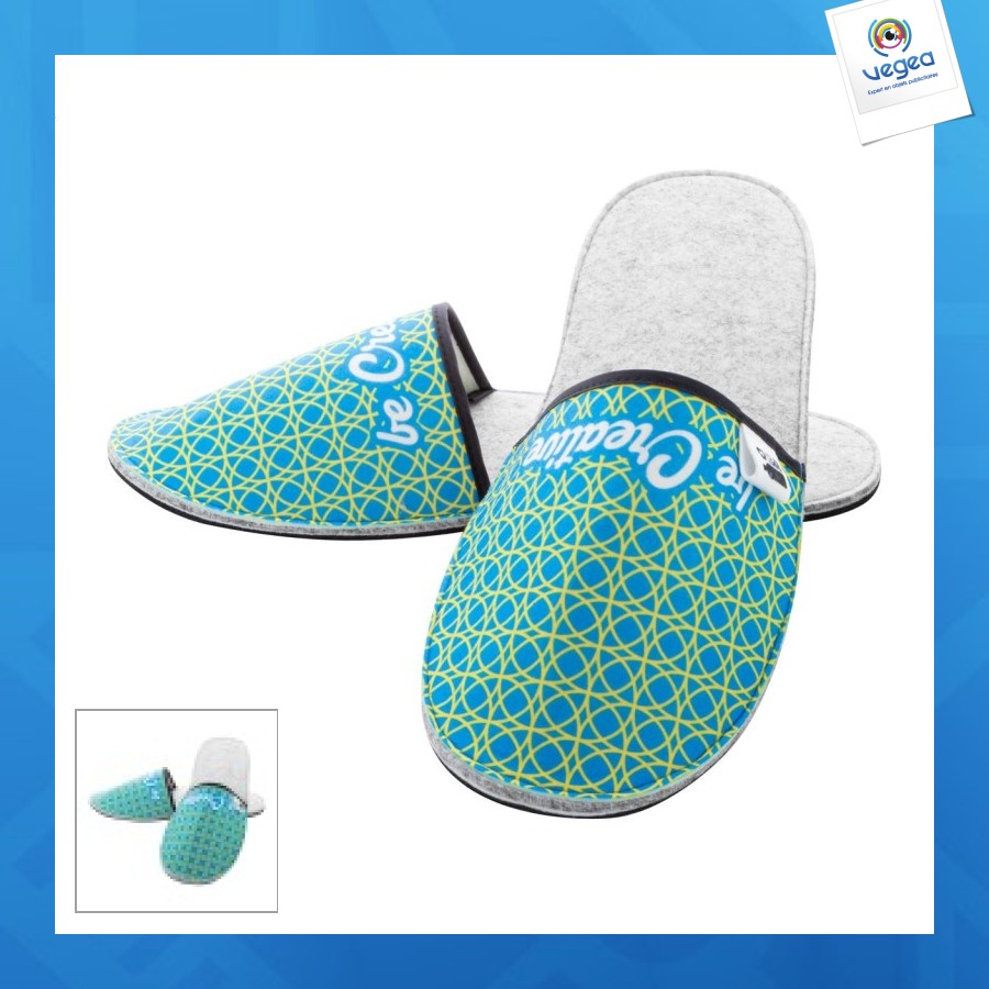 Creafelt slip slippers in rpet
