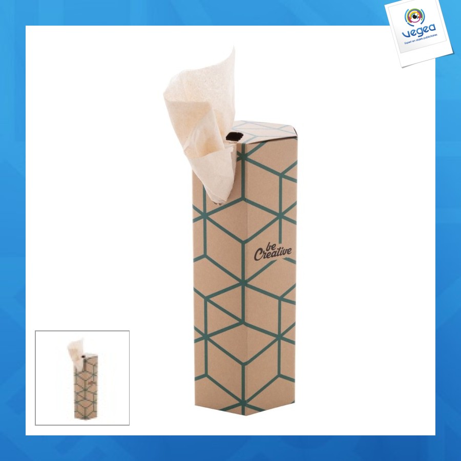 Creasneeze hex eco personalised tissues