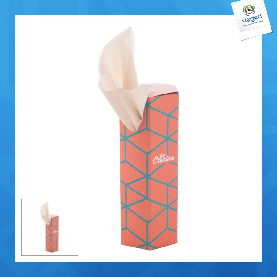 Creasneeze hex personalised tissues
