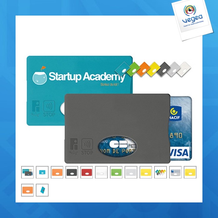 Credit card protector with stop or anti rfid shielding