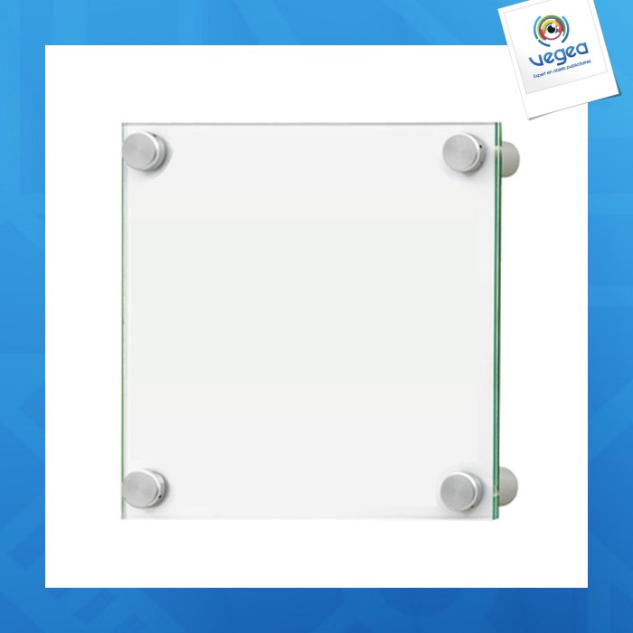 Cristal-sign nameplate 125 x 155 mm