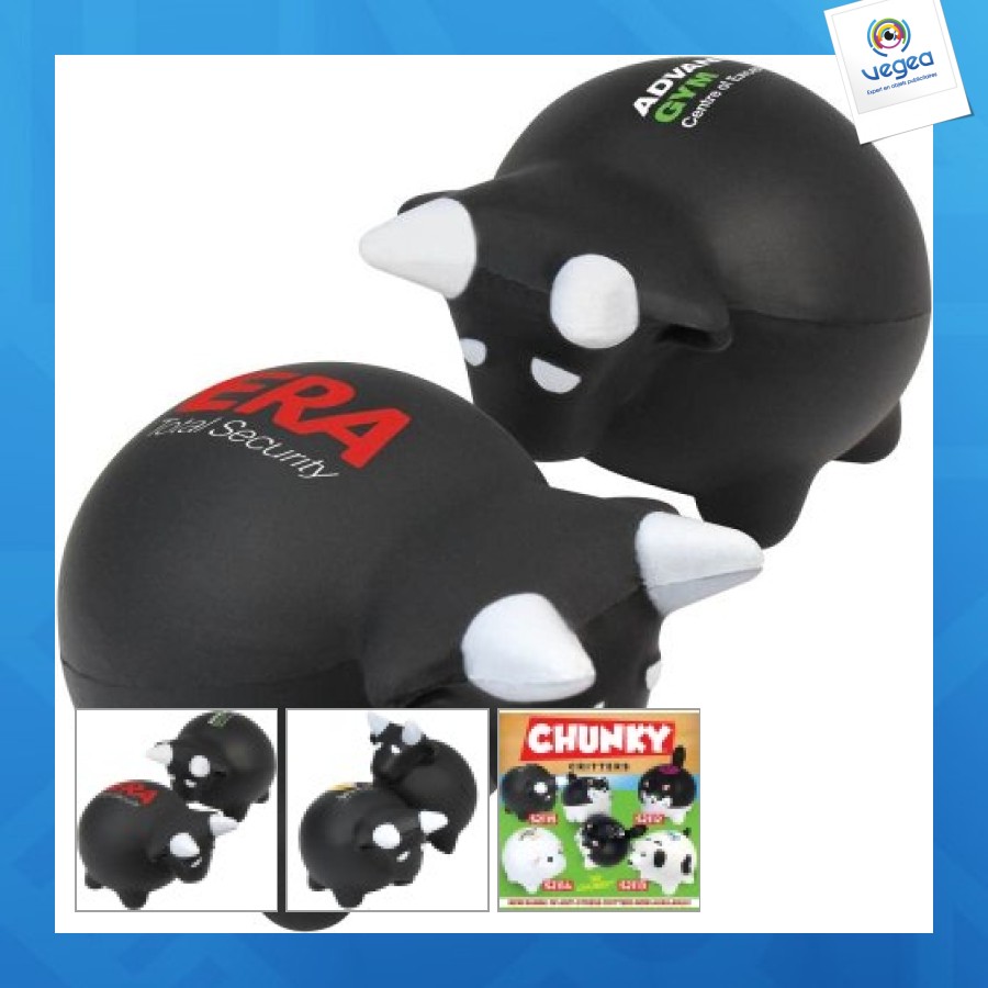 Critter anti-stress bull ball