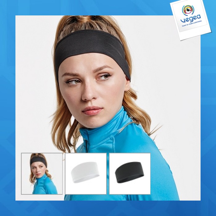 Crossfitter - technical running headband in double fabric