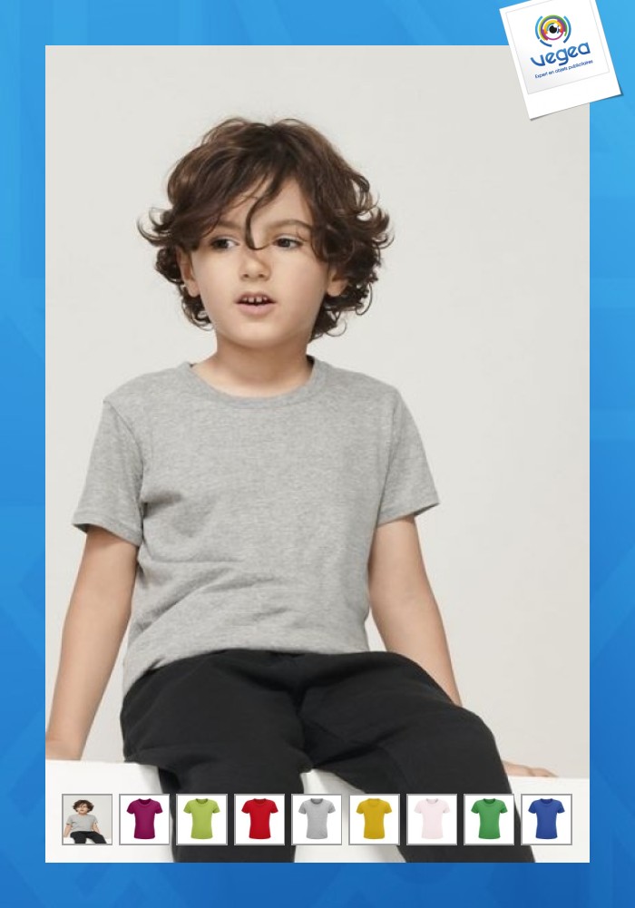 Crusader kids - t-shirt child jersey round neck fitted