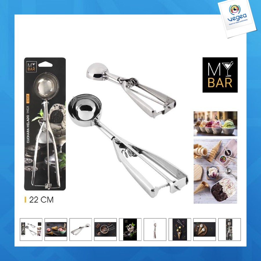 Cuillère à glace i inox 22cm privilège