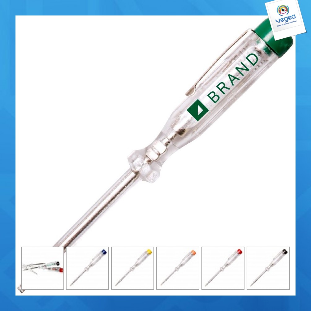 Current testing screwdriver