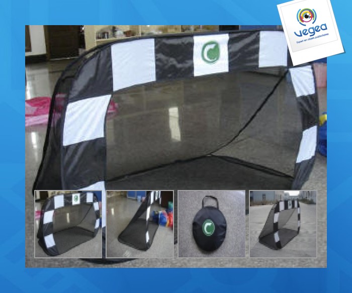 Custom-made football goal (import)