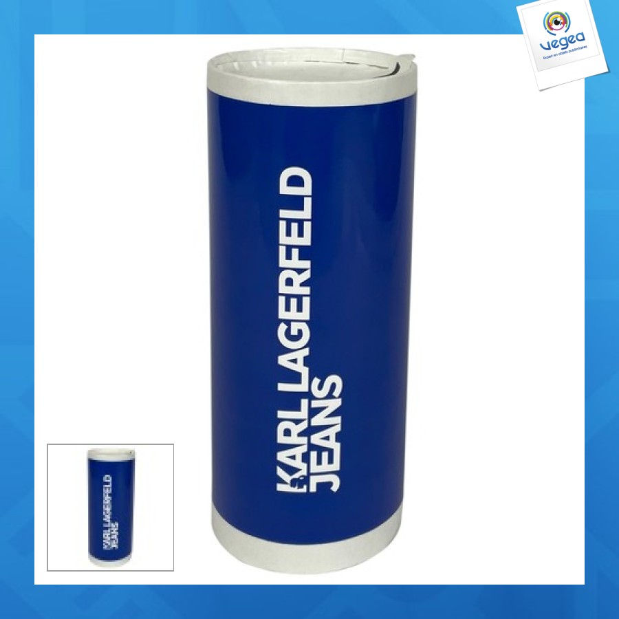 Customised cardboard water can 25cl