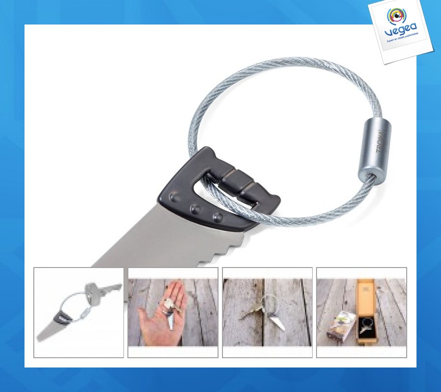 Design saw key ring