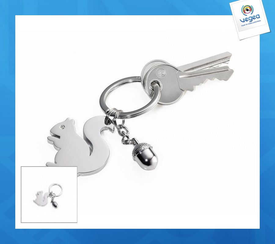 Design squirrel key ring