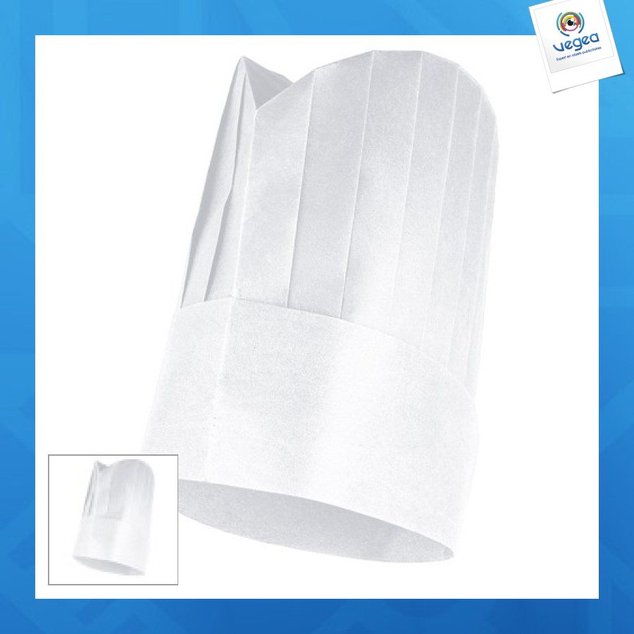 Disposable chef's hat