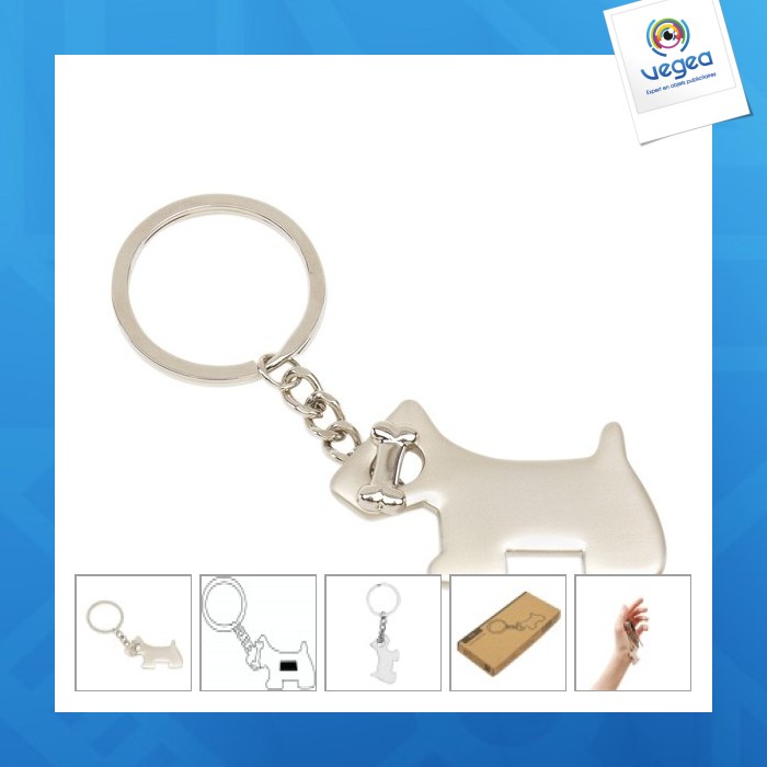 Dog keychain