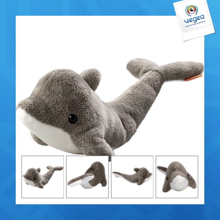 Dolphin plush.
