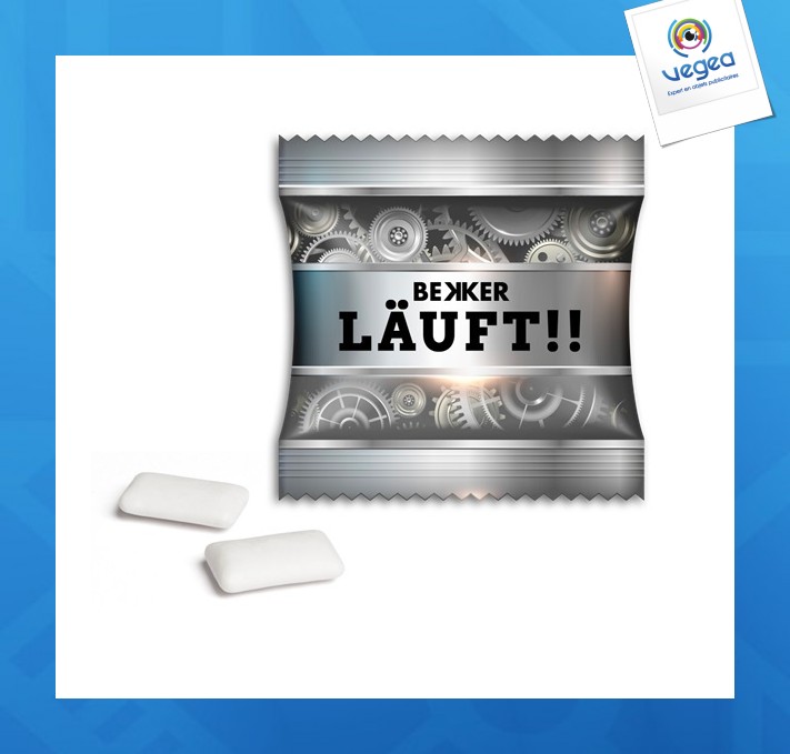 Double chewing gum bag