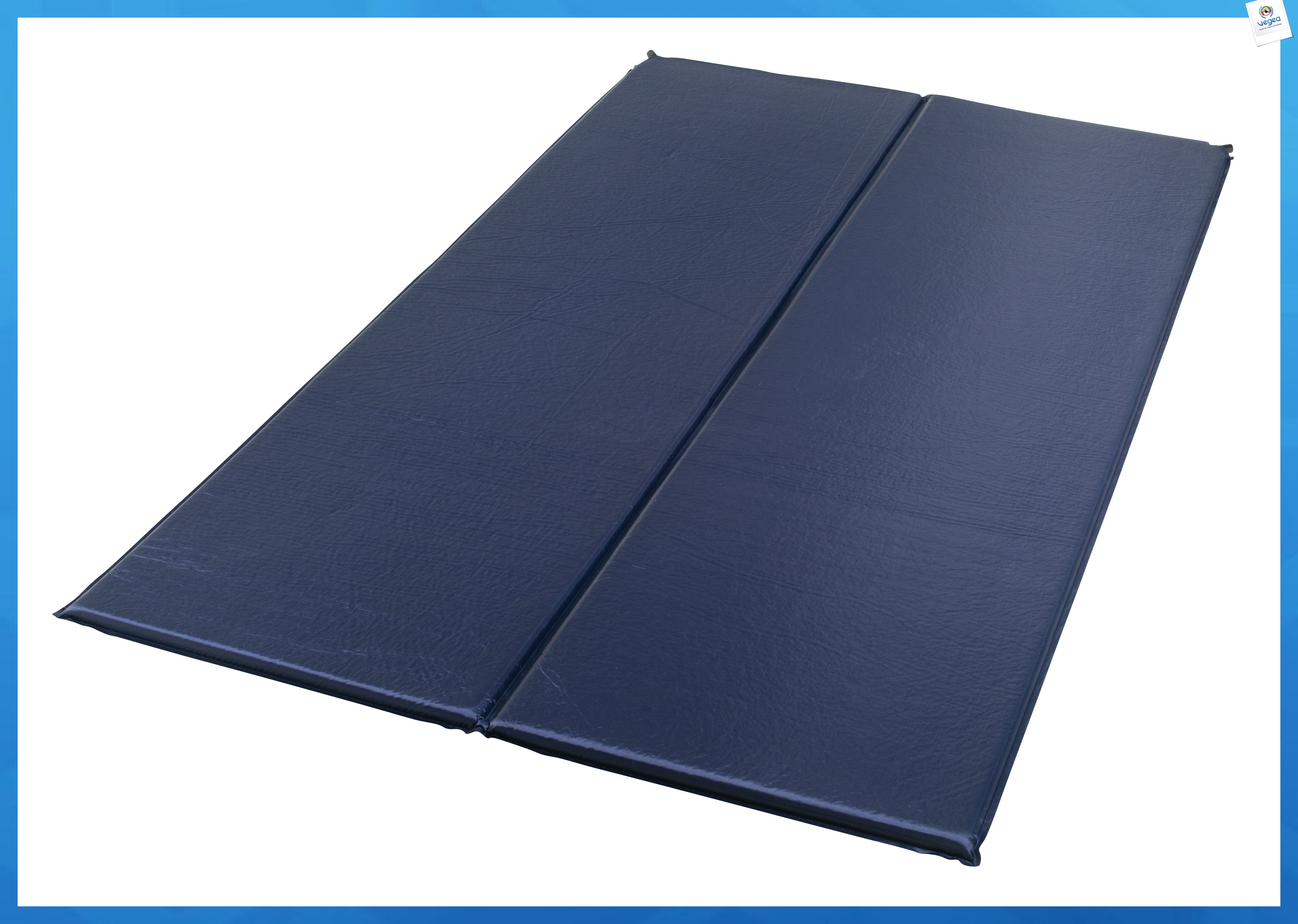 Double '' double self-inflating mattress