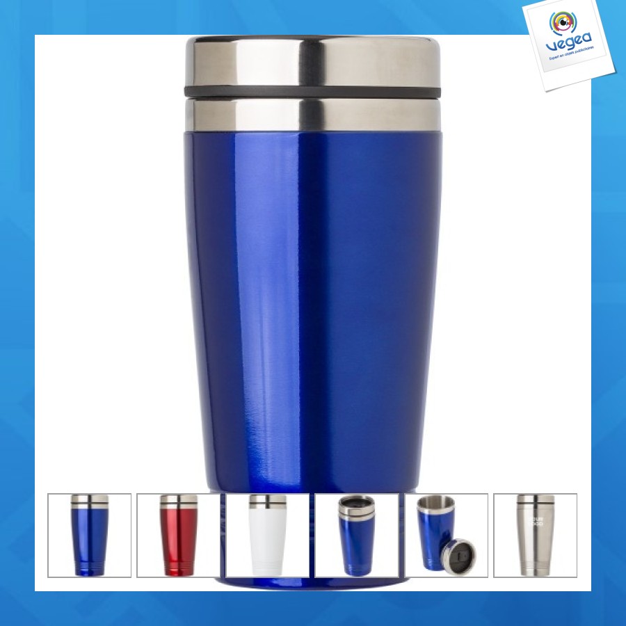 Double-wall insulated mug
