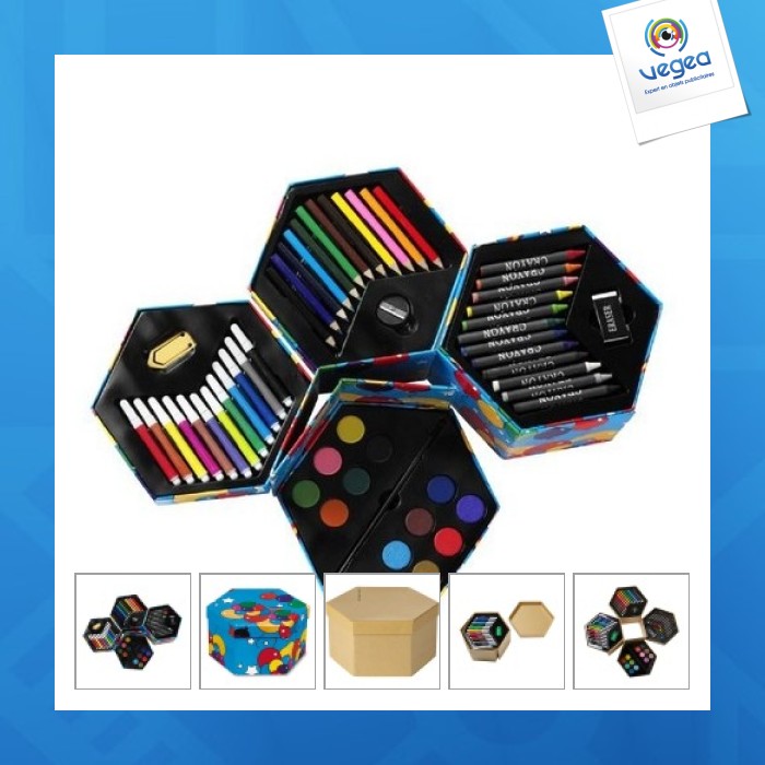 Drawing set of 56 pieces