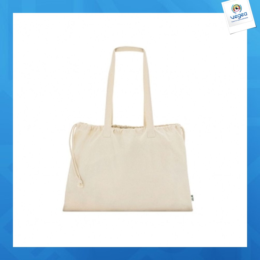 Drawstring shopping bag