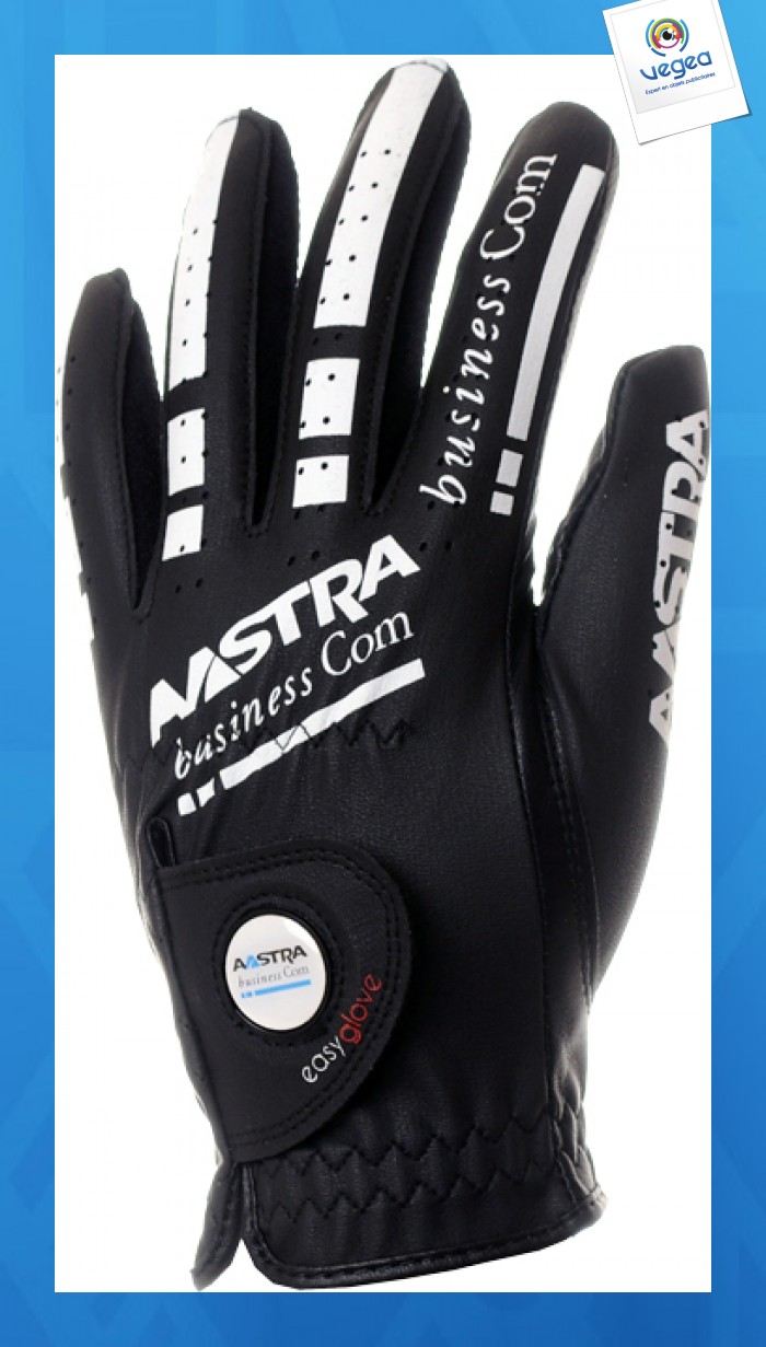Easyglove golf glove with button print