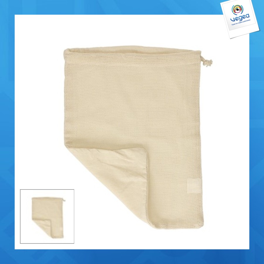Ecocare? fruit and vegetable bag in cotton structure mix