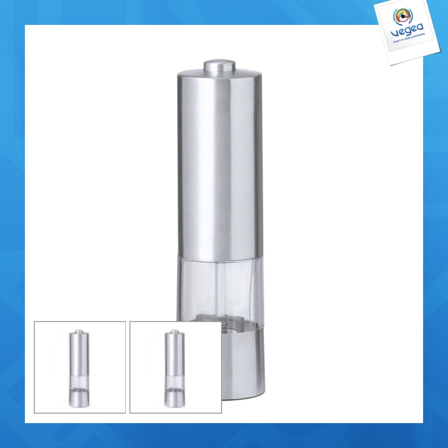 Electric salt and pepper mill - cinder