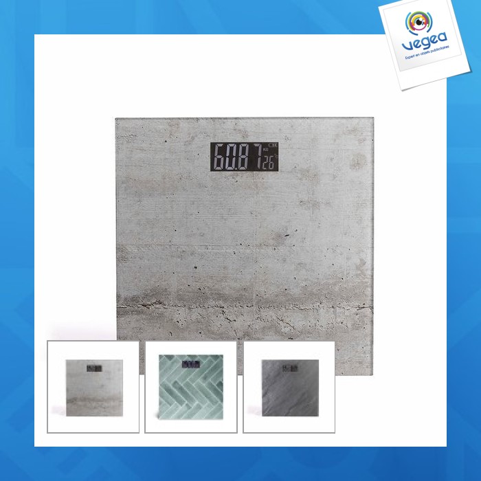 Electronic bathroom scale