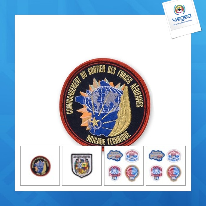 Embroidered badge 10cm