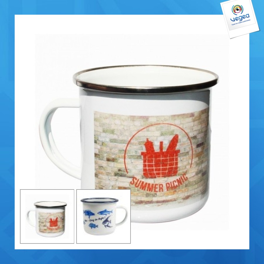 Enamelled mug - express 48h