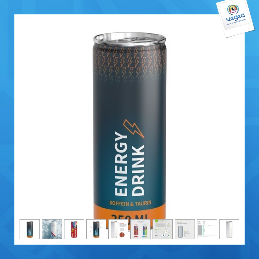 Energy drink, 250 ml, fullbody