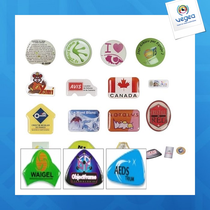 Epoxy sticker - doming sticker