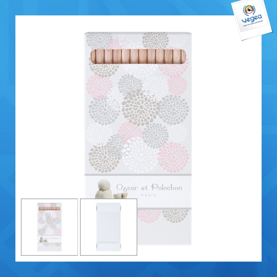 Etui 12 aquarellables eco 17,6