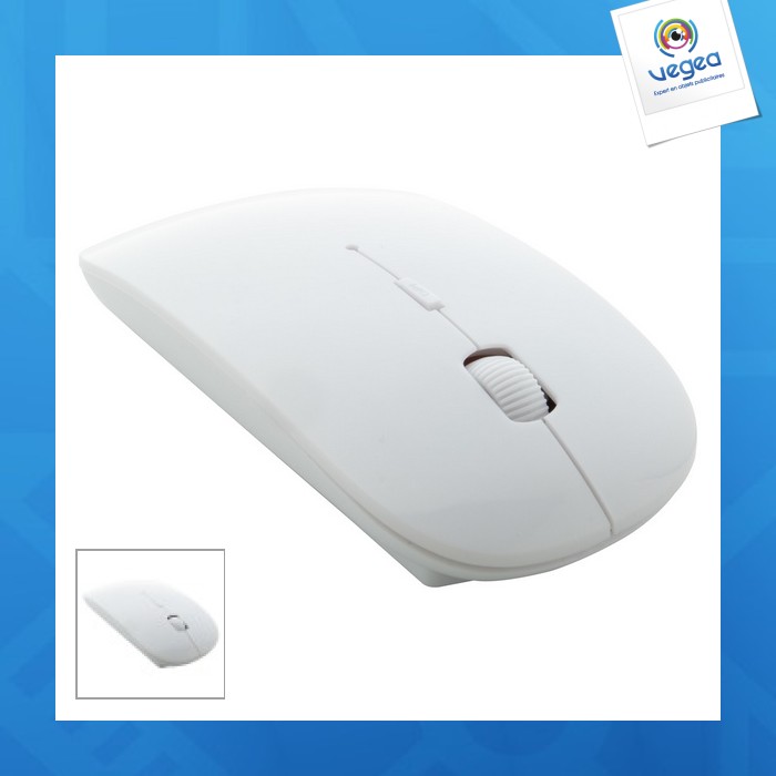 Extra flat wireless mouse