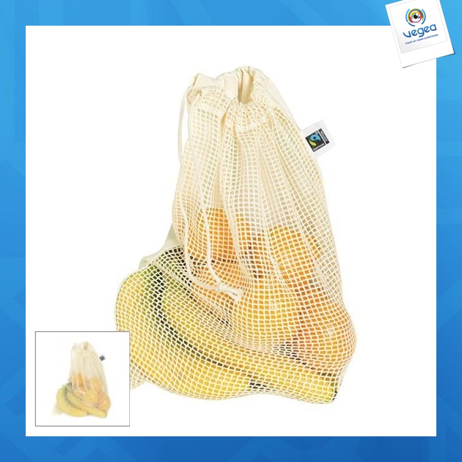 Fairtrade fruit bag with net